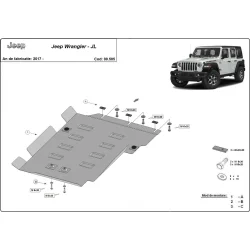 Stalowa osłona skrzyni biegów Jeep Wrangler - JL (2017-2025)